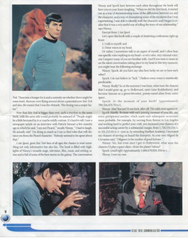 i am spock i am spock